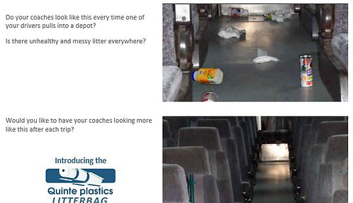 trash bags for buses