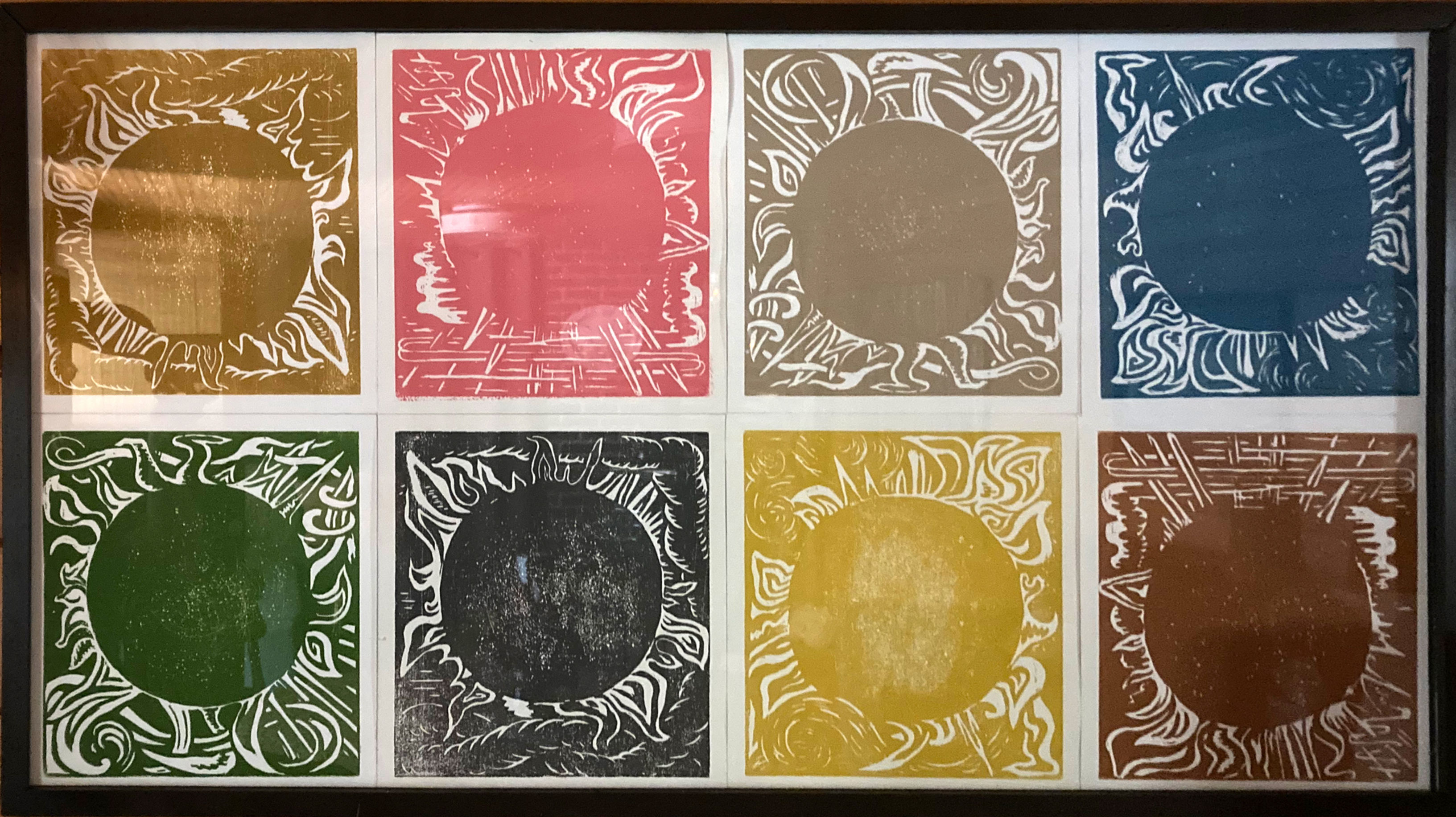Sunzone (group of eight prints)