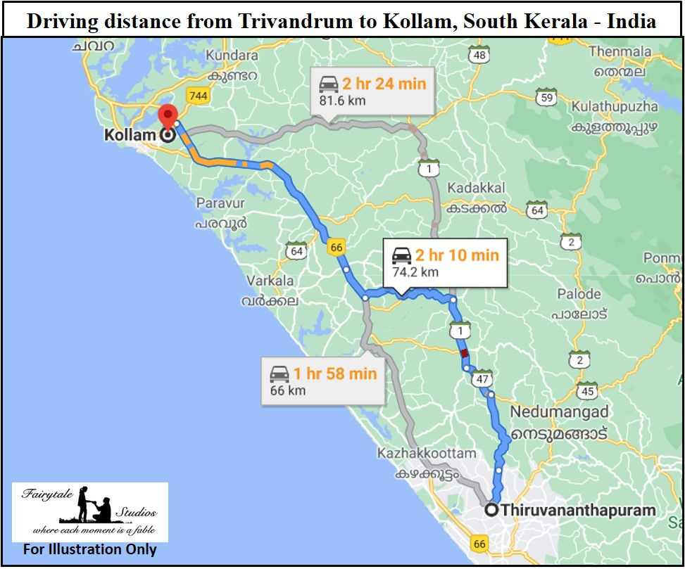 Tourist places in Kollam, South Kerala