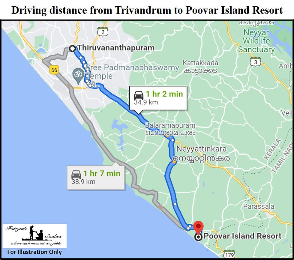 Poovar Island Resort, South Kerala