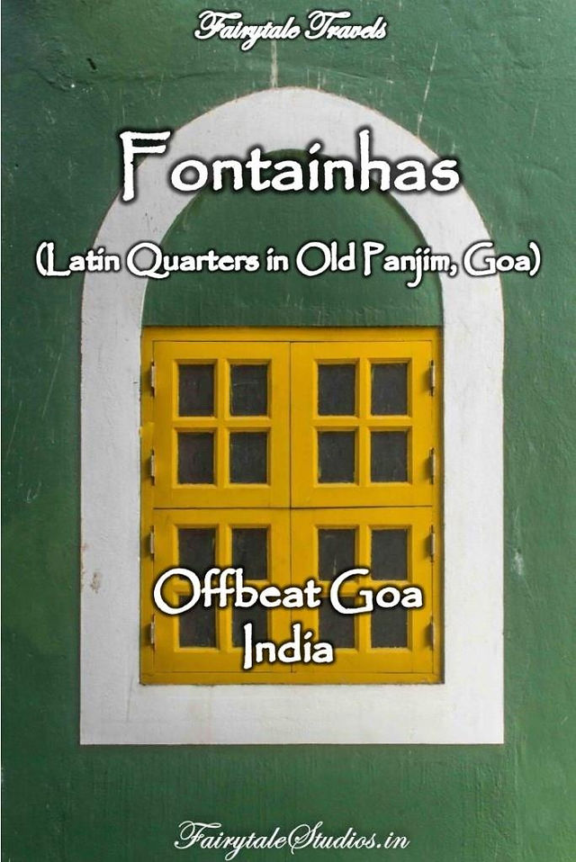 Fontainhas, Old Panjim - Goa - India