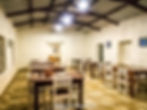 The dining area connected to recreation room is charming @ The Pear County, Kodaikanal