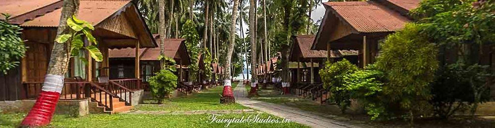 The lagoon suites in Symphony Palms beach resort, Havelock