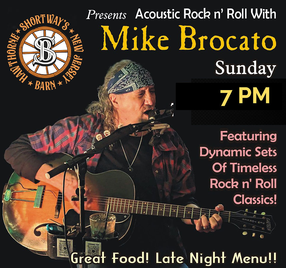 Mike Brocato - Sunday, July 26 ⋅ 7:00 PM