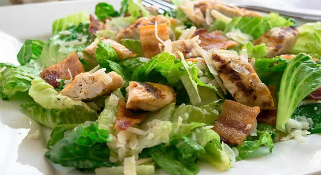 Chicken or Shrimp Caesar Salad