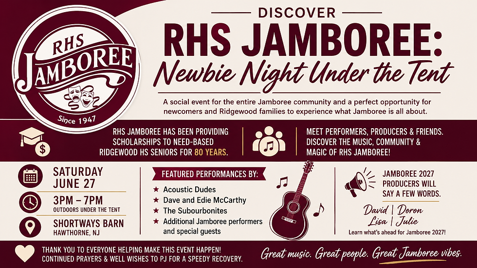 Experience RHS Jamboree: Newbie Event & Live Music Showcase