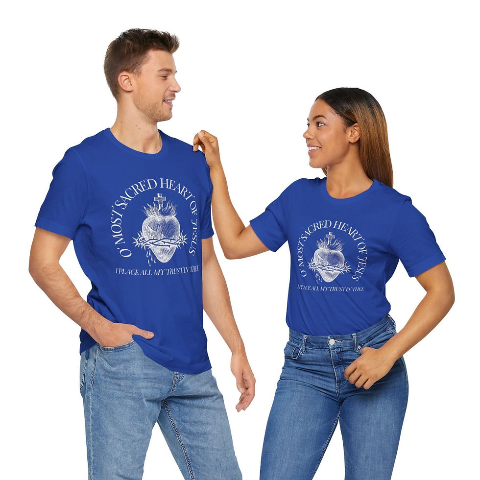 O Most Sacred Heart of Jesus Catholic Tee