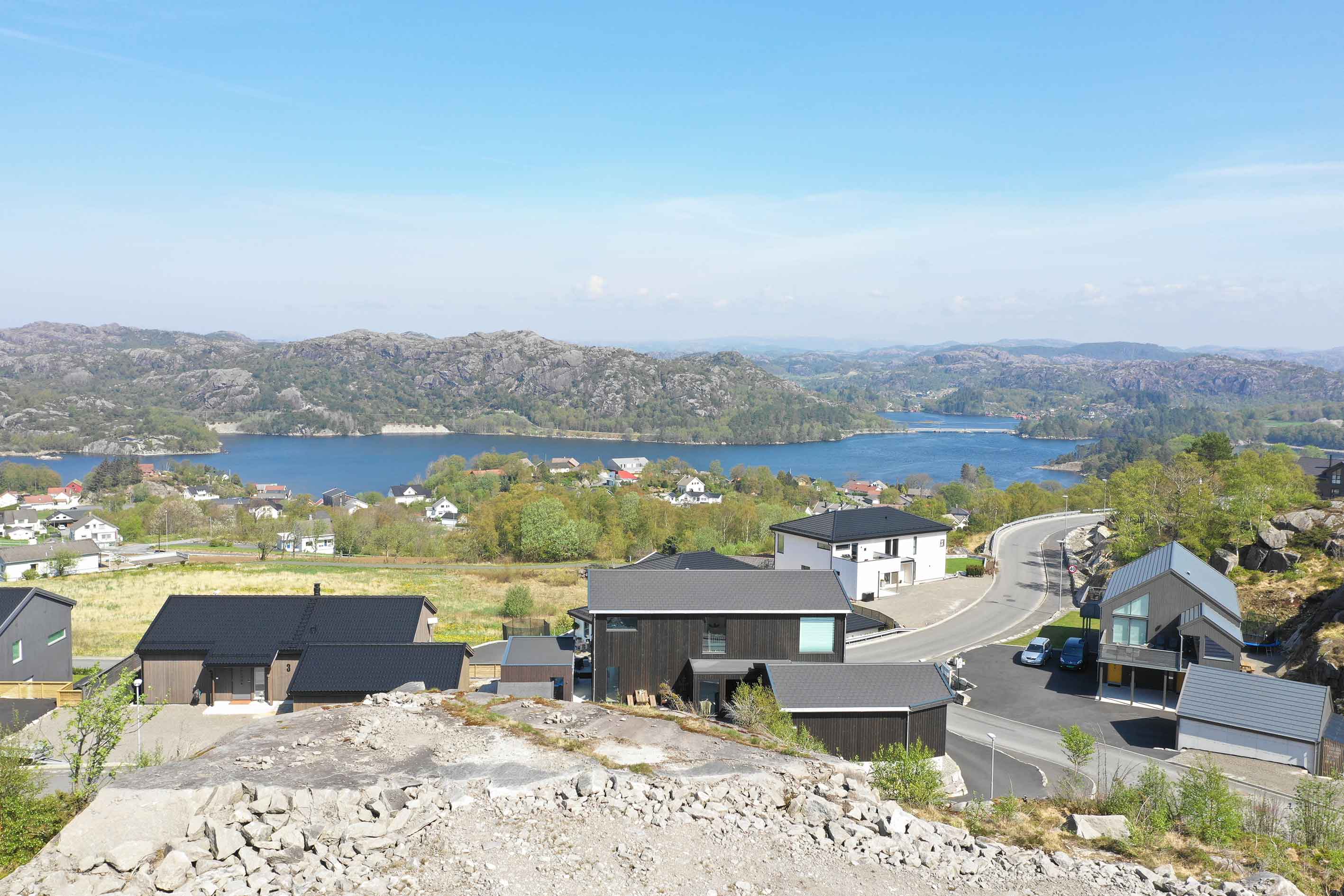 Utsikt fra Potteriveien 31