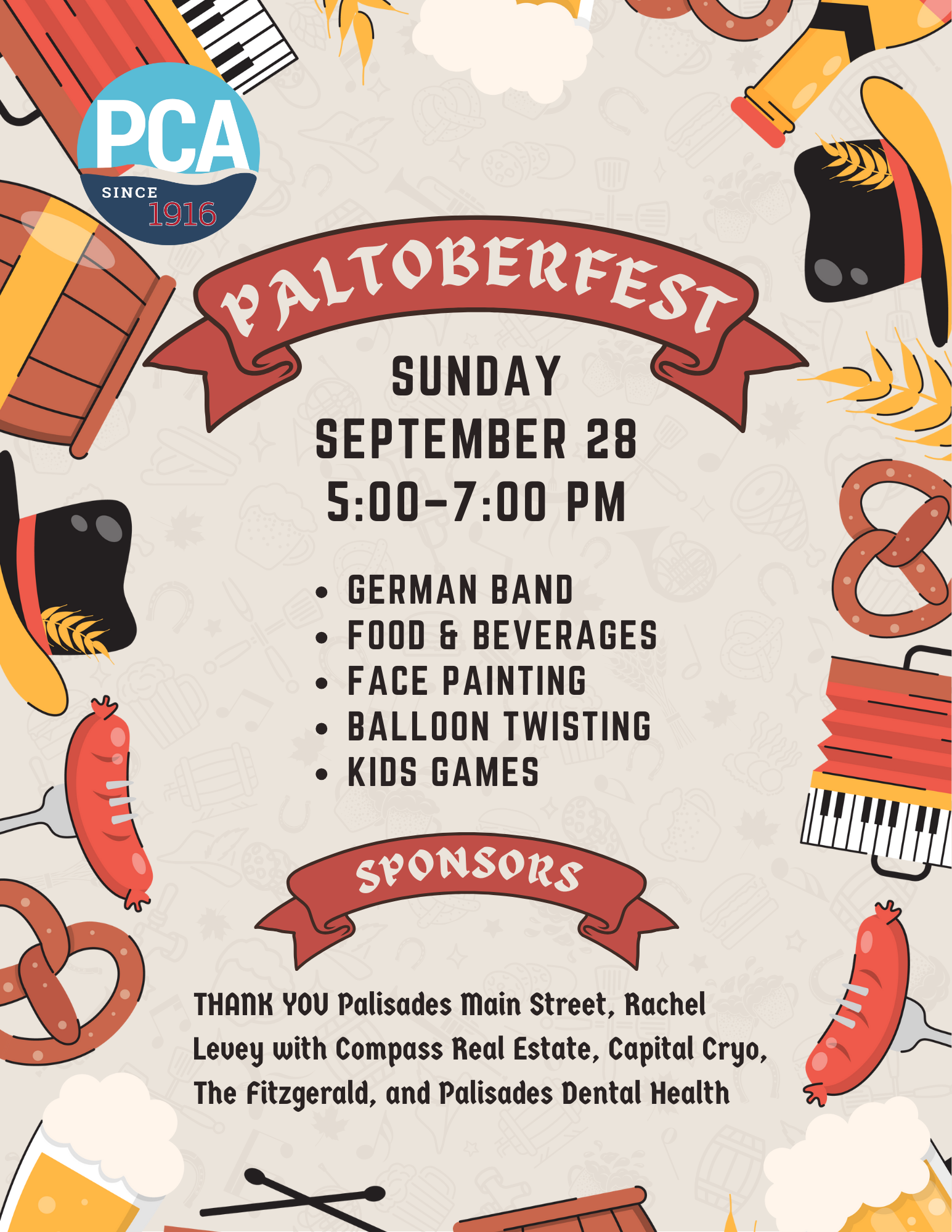 PCA's 5th Annual Paltoberfest!
