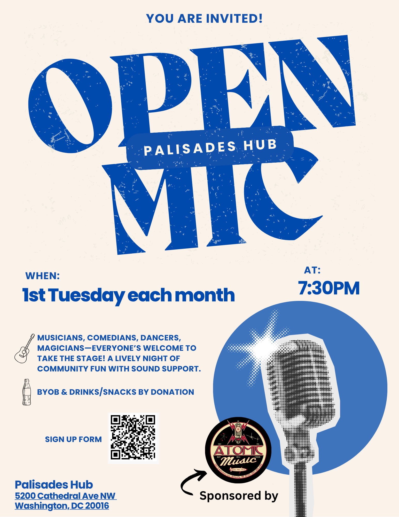 Hub Open Mic!