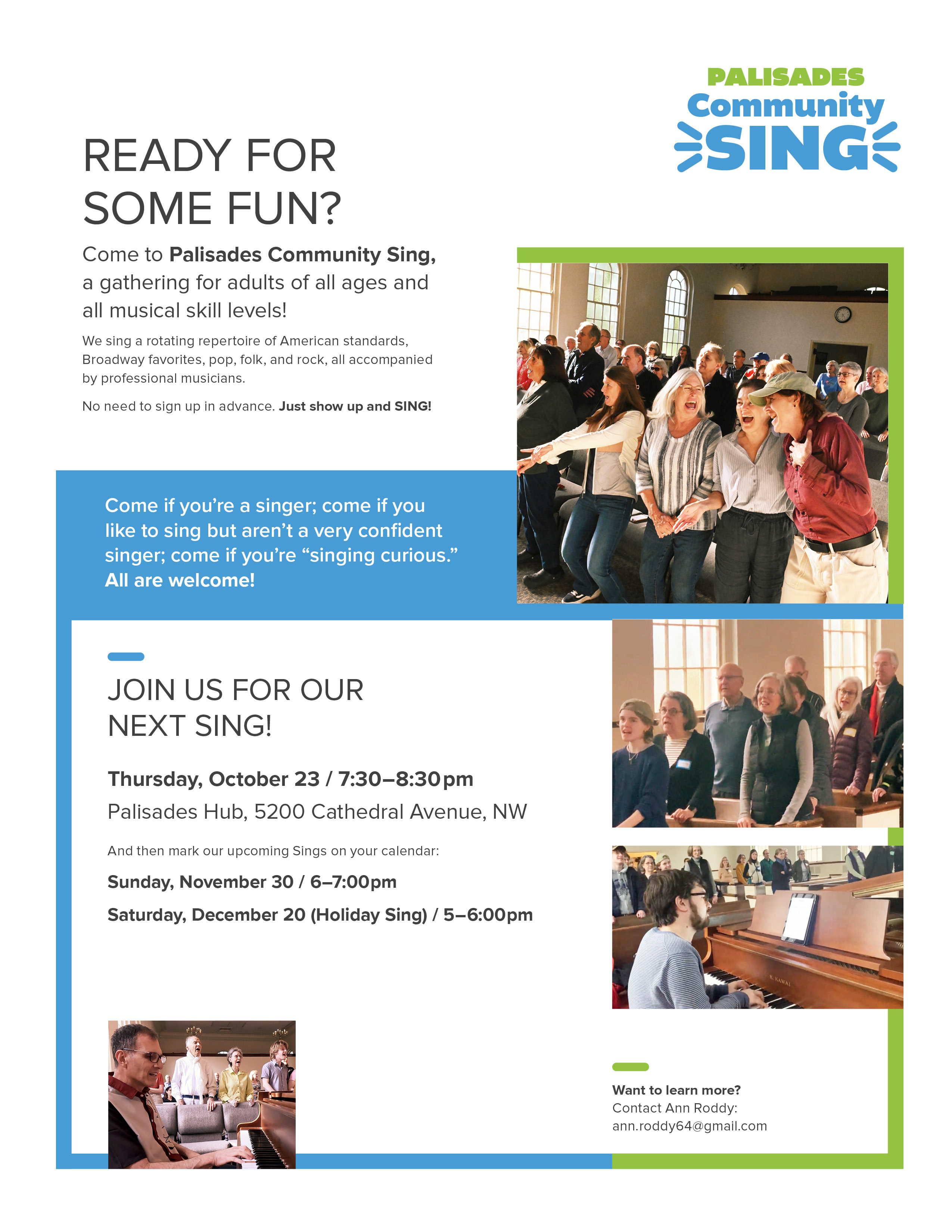 Palisades Community Sing!