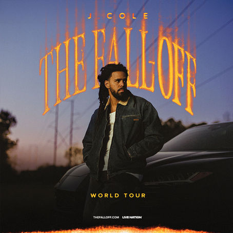 J.Cole The Fall Off Tour Poster