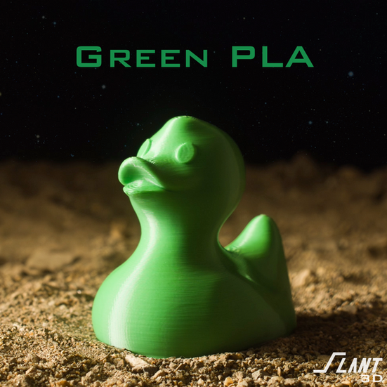 Green PLA in Teleport 3D Print Service