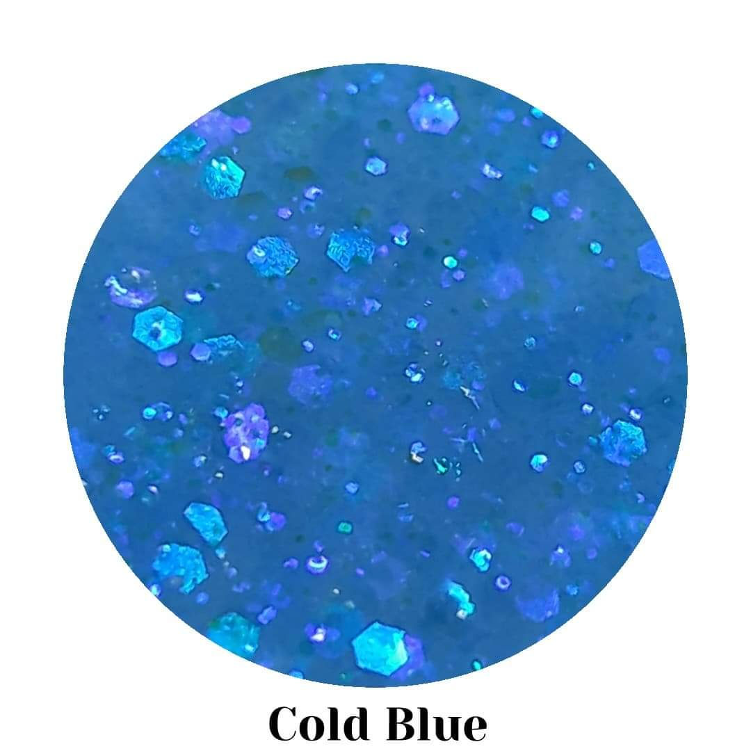 Cold Blue Acrylic Powder 20g