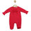 Thumbnail: Mintini Girls Red All In One With Glittery Bow Detail