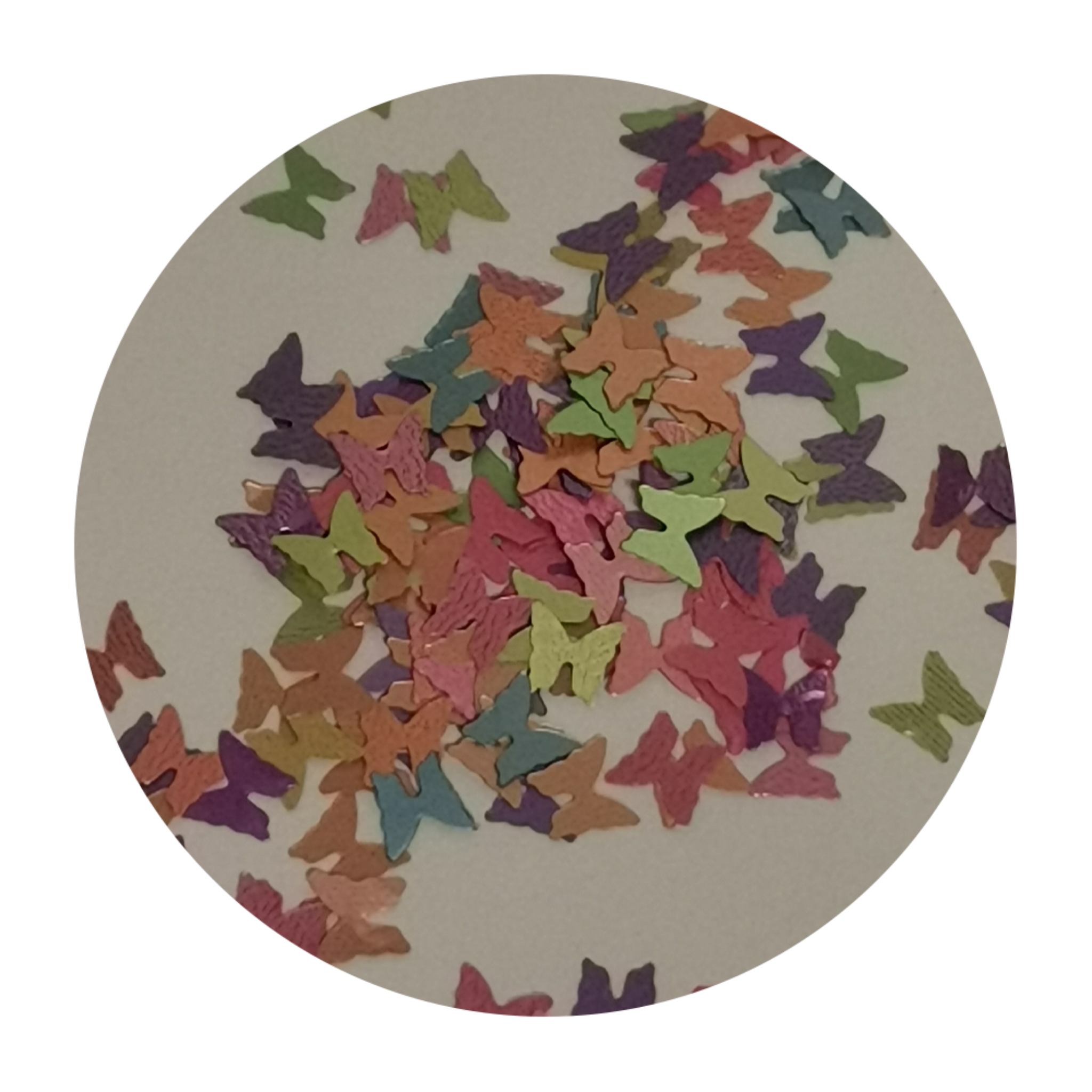 Sweet Butterflies Glitter Pot