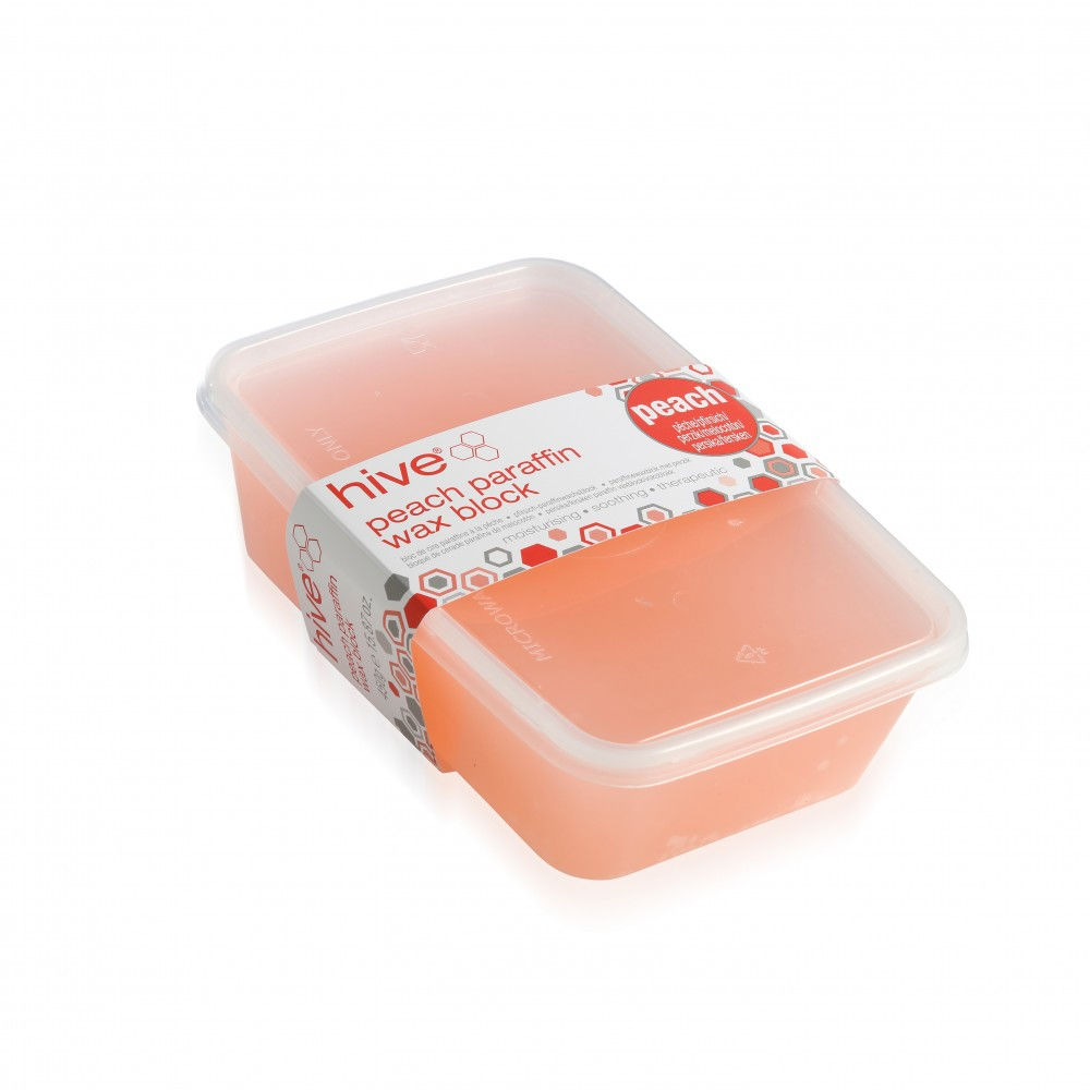 Hive Peach Low Heat Paraffin Wax Block 450g