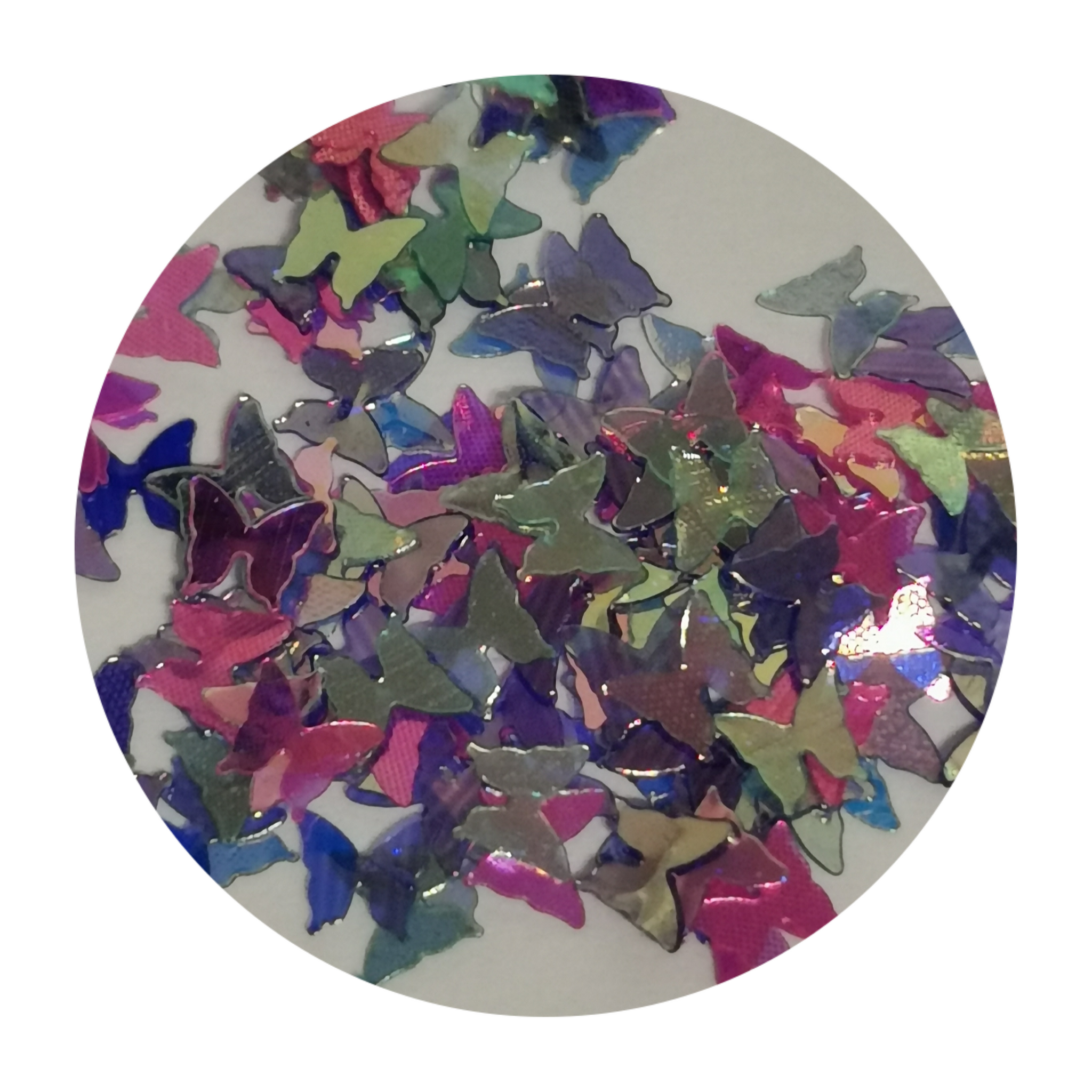 Magical Butterflies Glitter Pot