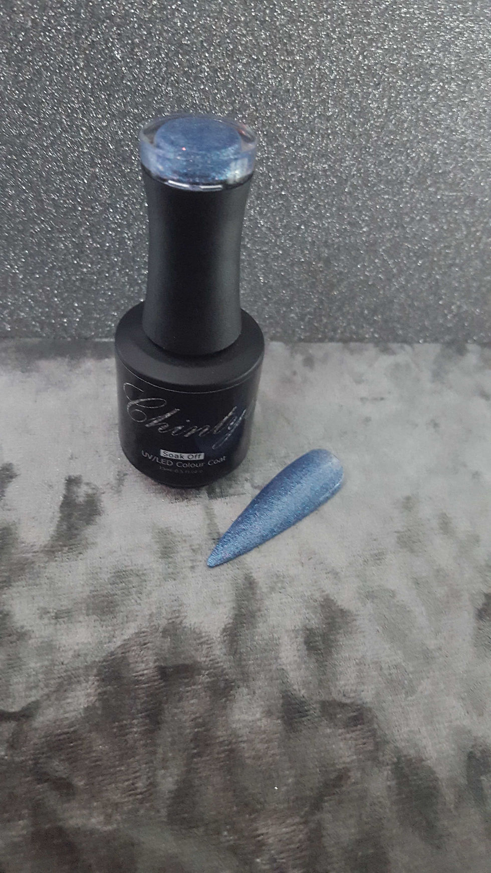 Thumbnail: Cornflower Glitz 15ml Gel Polish