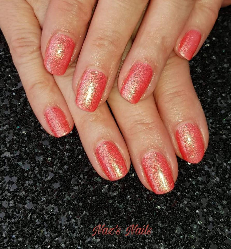 Thumbnail: Coral Shimmer 15ml Gel Polish