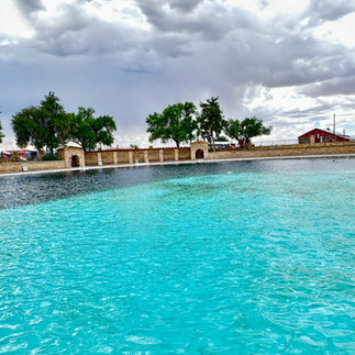 San Solomon Springs - clear turquoise water