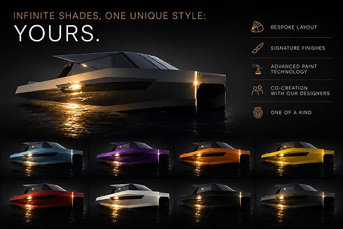 Grafica luxury del DL38 con diverse varianti colore, personalizzazione layout, finiture signature, paint technology e co-creation con i designer.