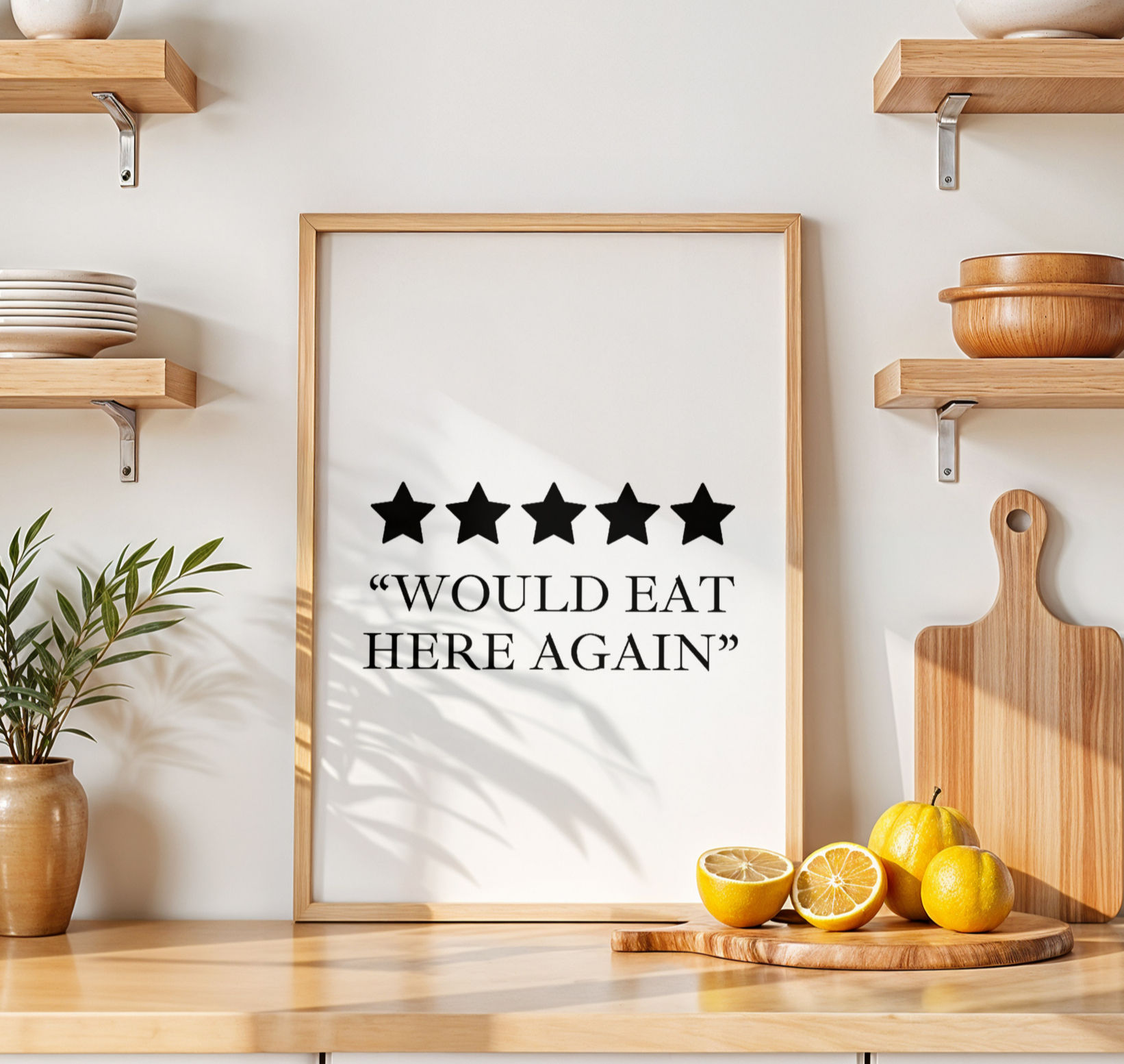 Would Eat Here Again Print