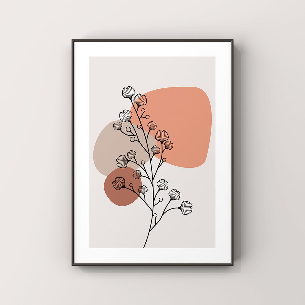 Thumbnail: Set of 2 Scandi Prints - Style B