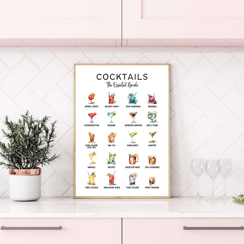 Thumbnail: Cocktails - The Essential Guide Print