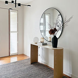 Beautiful modern entrance