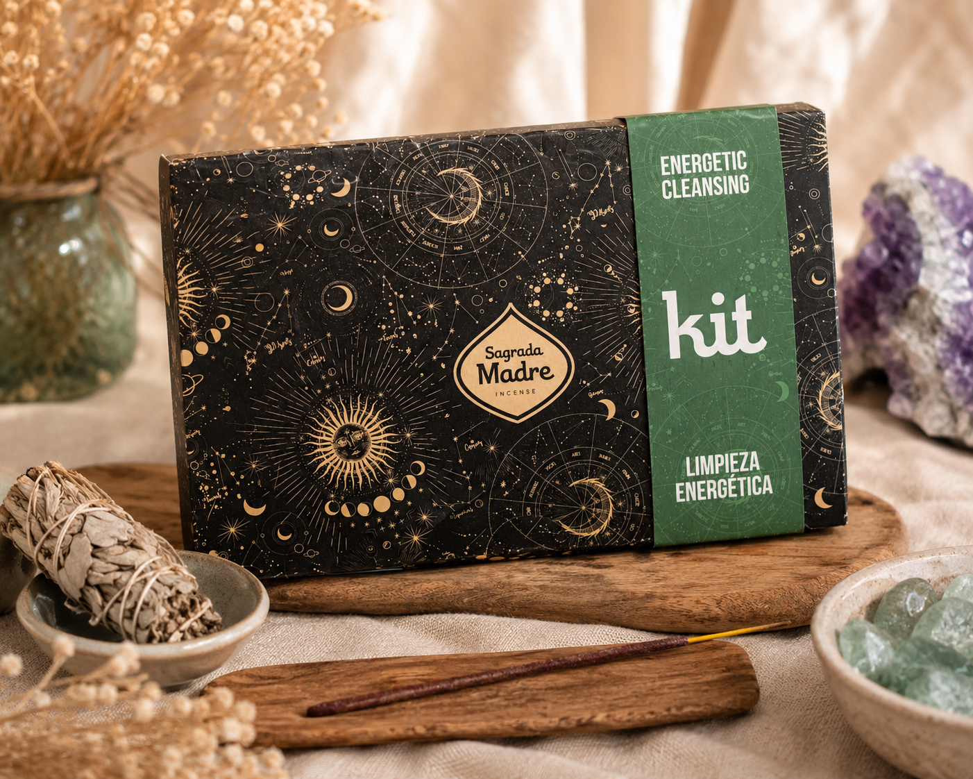 Sagrada Madre Wierook Geschenkset Energie zuivering