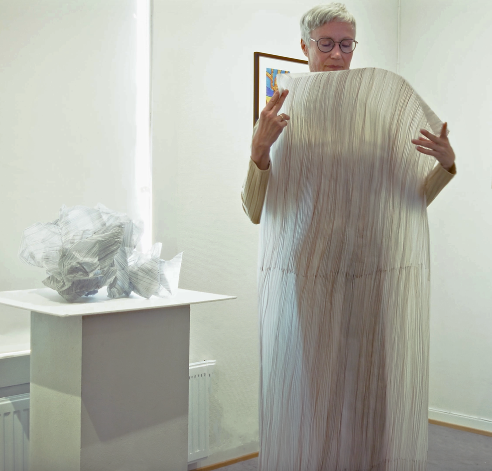 Performance Folding Surfaces 10.5.25 Fredrikstad kunstforening Jubileumsutstilling