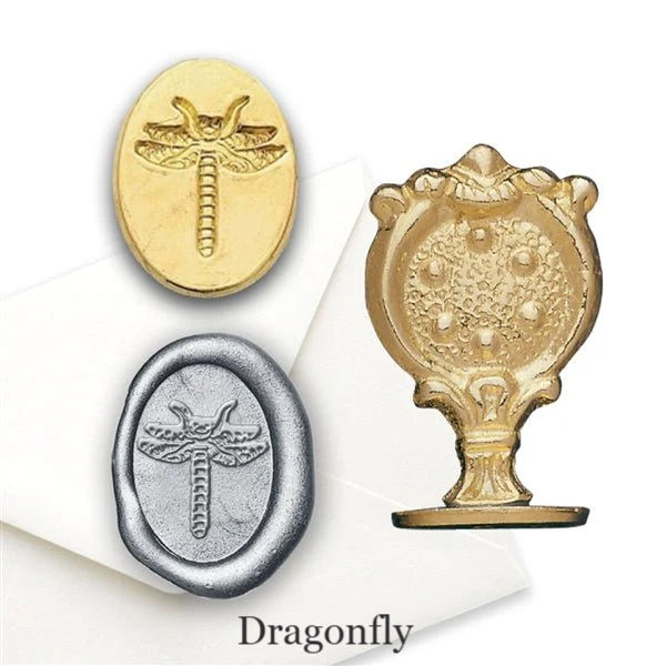 Thumbnail: Florentine Brass Wax Seal Stamps