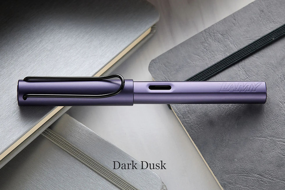 Thumbnail: Lamy Al-Star Mint & Dark Dusk Special Edition Fountain Pens