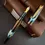Thumbnail: Platinum Maki-e Izumo Aurora Raden Fountain Pen