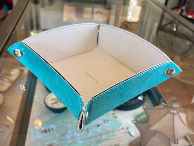 Thumbnail: Italian Leather Catch-All Caddies
