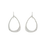 Thumbnail: Small Open Drop Earrings