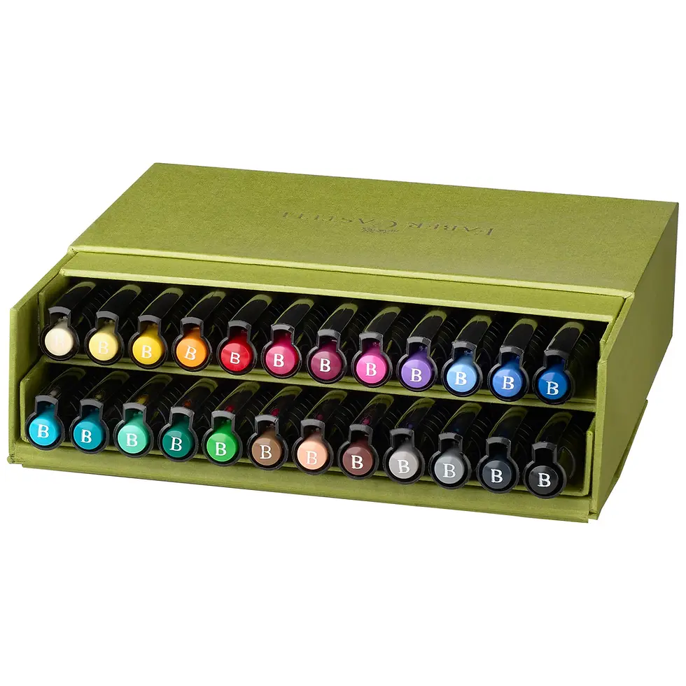 Thumbnail: Pitt Artist Pen, Brush - Studio Gift Box of 24