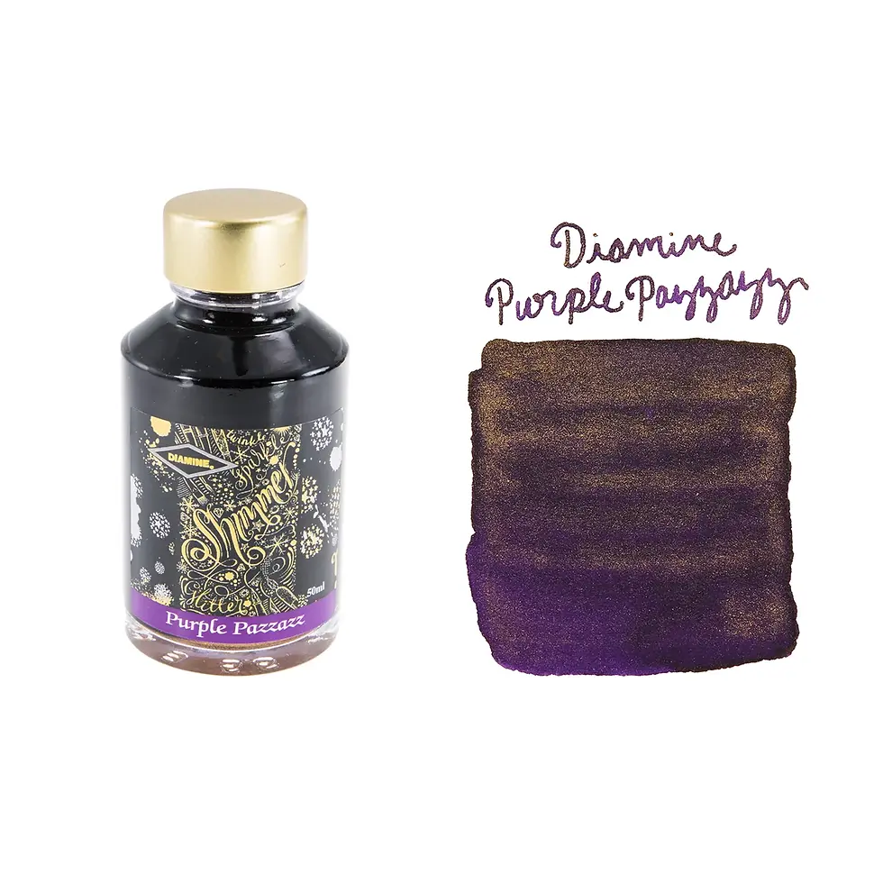 Thumbnail: Assorted Diamine Shimmer Inks 50ml Bottles (Grouping A)