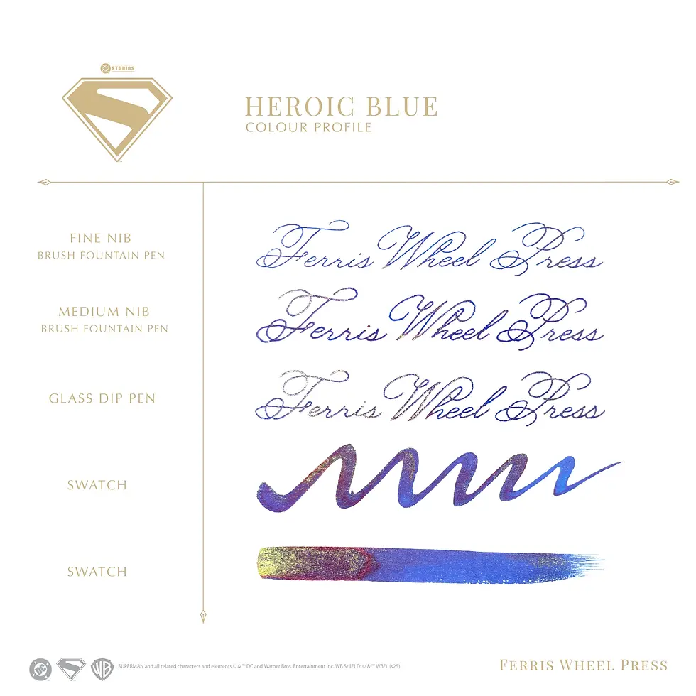Thumbnail: Ferris Wheel Press Warner Bros.  Superman Inks 10ml