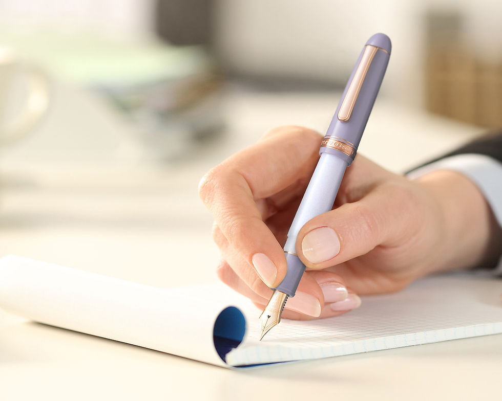 Thumbnail: Platinum 3776 Misty Bloom Limited Edition Fountain Pen