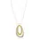 Thumbnail: Double Oval Necklace