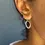 Thumbnail: Organic Circle Earrings