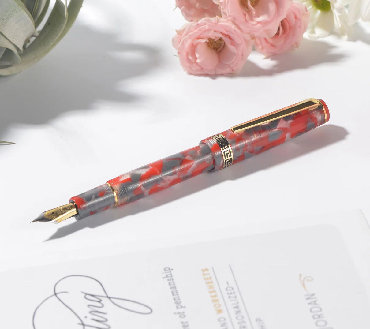 Laban Rosa Spring Fountain Pen