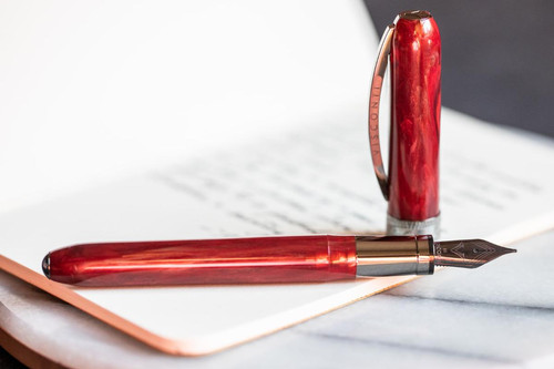 Penna Stilografica Visconti Rembrandt-S Blue Pennino F