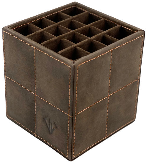 Thumbnail: 4 x 4 Pen Leather Cube/Cup