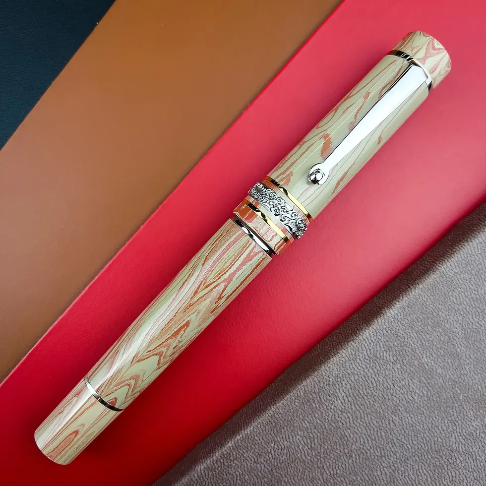 Thumbnail: Maiora Creta Nino Marino Ebonite Limited Edition Fountain Pen