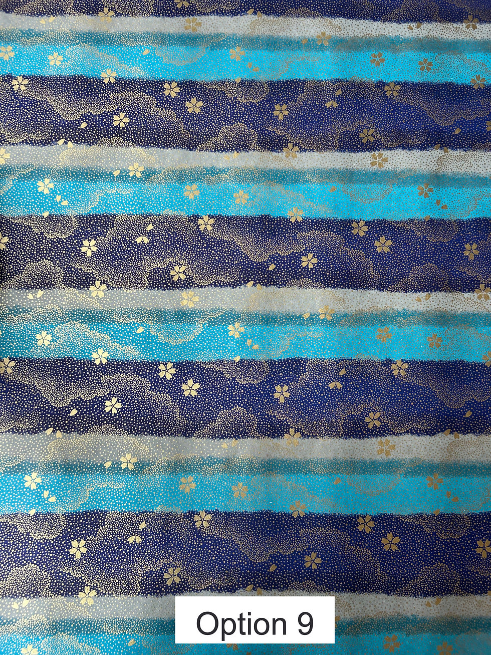 Thumbnail: Chiyogami Floral Designs Large Sheets