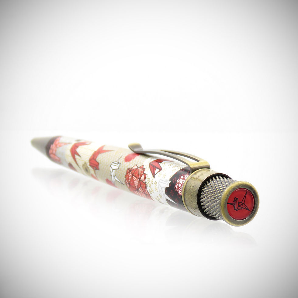 Thumbnail: Origami Ink's 20th Anniversary Limited Edition Retro51 Tornado Pen "ORIGAMI"
