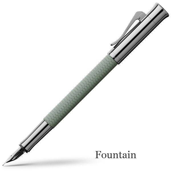 Thumbnail: Graf von Faber-Castell Colour Concept Guilloche Sage Green Collection